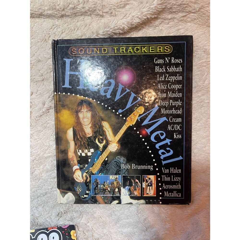 Sound Trackers: Heavy Metal Hardcover Book -